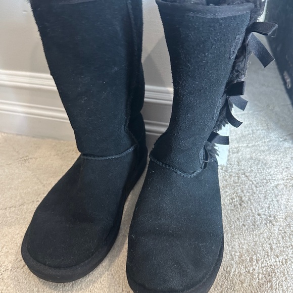 Koolaburra Black Kids Boots - Picture 2 of 7